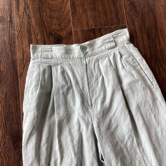 Collectible Gold Linen Pants - Picture 2 of 5